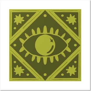 All Seeing Eye | Matcha Version Posters and Art